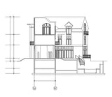 ★【Villa CAD Design,Details Project V.4-England Manor Style】Chateau,Manor,Mansion,Villa@Autocad Blocks,Drawings,CAD Details,Elevation - Architecture Autocad Blocks,CAD Details,CAD Drawings,3D Models,PSD,Vector,Sketchup Download