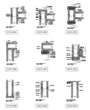 【CAD Details】Plaster plate drawing detail in autocad dwg files - Architecture Autocad Blocks,CAD Details,CAD Drawings,3D Models,PSD,Vector,Sketchup Download