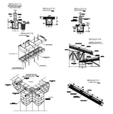 【CAD Details】Mud and woods joint and constructions CAD detail drawing - Architecture Autocad Blocks,CAD Details,CAD Drawings,3D Models,PSD,Vector,Sketchup Download