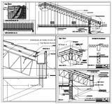【CAD Details】Structure Roof Design CAD Details - Architecture Autocad Blocks,CAD Details,CAD Drawings,3D Models,PSD,Vector,Sketchup Download