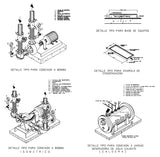 【CAD Details】Water Pump CAD Details - Architecture Autocad Blocks,CAD Details,CAD Drawings,3D Models,PSD,Vector,Sketchup Download