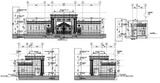 【CAD Details】Main Gate Structure CAD Details - Architecture Autocad Blocks,CAD Details,CAD Drawings,3D Models,PSD,Vector,Sketchup Download