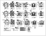 【CAD Details】Minecraft small detailed house - Architecture Autocad Blocks,CAD Details,CAD Drawings,3D Models,PSD,Vector,Sketchup Download