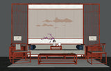 💎【Sketchup Architecture 3D Projects】12 Types of Chinese sofa Sketchup 3D Models - Architecture Autocad Blocks,CAD Details,CAD Drawings,3D Models,PSD,Vector,Sketchup Download
