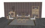 💎【Sketchup Architecture 3D Projects】12 Types of Chinese sofa Sketchup 3D Models - Architecture Autocad Blocks,CAD Details,CAD Drawings,3D Models,PSD,Vector,Sketchup Download