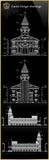 【Architectural CAD Drawings Bundle】(Best Collections!!Get Total 79 Collections for only $99!) - Architecture Autocad Blocks,CAD Details,CAD Drawings,3D Models,PSD,Vector,Sketchup Download