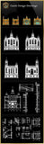 【Architectural CAD Drawings Bundle】(Best Collections!!Get Total 79 Collections for only $99!) - Architecture Autocad Blocks,CAD Details,CAD Drawings,3D Models,PSD,Vector,Sketchup Download