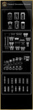 【Architectural CAD Drawings Bundle】(Best Collections!!Get Total 79 Collections for only $99!) - Architecture Autocad Blocks,CAD Details,CAD Drawings,3D Models,PSD,Vector,Sketchup Download