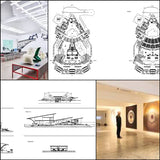 ★【Exhibitions CAD Blocks-Exhibition hall, display cabinet, display stand, exhibition design】@CAD Blocks,Autocad Blocks,Drawings,Details - Architecture Autocad Blocks,CAD Details,CAD Drawings,3D Models,PSD,Vector,Sketchup Download