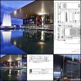 【World Famous Architecture CAD Drawings】 Kultur-und Kongresszentrum Luzern-Jean Nouvel - Architecture Autocad Blocks,CAD Details,CAD Drawings,3D Models,PSD,Vector,Sketchup Download