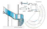 【CAD Details】Glass Stair CAD Detail - Architecture Autocad Blocks,CAD Details,CAD Drawings,3D Models,PSD,Vector,Sketchup Download