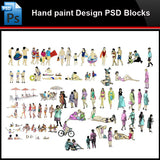 ★Photoshop PSD Blocks-Landscape Design PSD Blocks-Hand painted PSD Blocks V5 - Architecture Autocad Blocks,CAD Details,CAD Drawings,3D Models,PSD,Vector,Sketchup Download