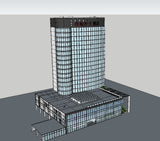 💎【Sketchup Architecture 3D Projects】19 Types of Hotel Sketchup 3D Models - Architecture Autocad Blocks,CAD Details,CAD Drawings,3D Models,PSD,Vector,Sketchup Download