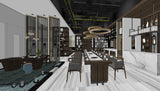 💎【Sketchup Architecture 3D Projects】5 Types of Japanese restaurant Sketchup 3D Models - Architecture Autocad Blocks,CAD Details,CAD Drawings,3D Models,PSD,Vector,Sketchup Download