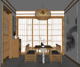 💎【Sketchup Architecture 3D Projects】12 Types of Japanese style tea room Sketchup 3D Models - Architecture Autocad Blocks,CAD Details,CAD Drawings,3D Models,PSD,Vector,Sketchup Download