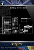 【Architecture Details】Building Section Detail - Architecture Autocad Blocks,CAD Details,CAD Drawings,3D Models,PSD,Vector,Sketchup Download