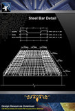 【Free Steel Structure Details】Steel Bar Detail - Architecture Autocad Blocks,CAD Details,CAD Drawings,3D Models,PSD,Vector,Sketchup Download