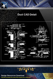 【Architecture Details】Duct CAD Detail - Architecture Autocad Blocks,CAD Details,CAD Drawings,3D Models,PSD,Vector,Sketchup Download