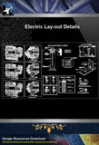 【Electrical Details】Electric Lay-out Details - Architecture Autocad Blocks,CAD Details,CAD Drawings,3D Models,PSD,Vector,Sketchup Download