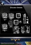 【Stair Details】Elevator Details - Architecture Autocad Blocks,CAD Details,CAD Drawings,3D Models,PSD,Vector,Sketchup Download