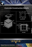 【Concrete Details】Construction detail of box paso electric under ground - Architecture Autocad Blocks,CAD Details,CAD Drawings,3D Models,PSD,Vector,Sketchup Download