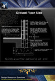 【Free Floor Details】Ground Floor Slab - Architecture Autocad Blocks,CAD Details,CAD Drawings,3D Models,PSD,Vector,Sketchup Download