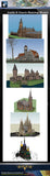 ★Sketchup 3D Models-Castle and Church Sketchup Models - Architecture Autocad Blocks,CAD Details,CAD Drawings,3D Models,PSD,Vector,Sketchup Download