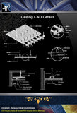 【Ceiling Details】Free Ceiling Details 1 - Architecture Autocad Blocks,CAD Details,CAD Drawings,3D Models,PSD,Vector,Sketchup Download