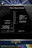 【Free Floor Details】Floor Base Detail - Architecture Autocad Blocks,CAD Details,CAD Drawings,3D Models,PSD,Vector,Sketchup Download