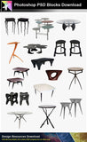 【Photoshop PSD Blocks】Sofa & Chair PSD Blocks V.4 - Architecture Autocad Blocks,CAD Details,CAD Drawings,3D Models,PSD,Vector,Sketchup Download