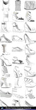 ★Women Fashion Drawings Download  V.1-Women Dresses,Tops,Skirts,Shoes Design Drawings - Architecture Autocad Blocks,CAD Details,CAD Drawings,3D Models,PSD,Vector,Sketchup Download
