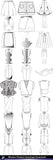 ★Women Fashion Drawings Download  V.1-Women Dresses,Tops,Skirts,Shoes Design Drawings - Architecture Autocad Blocks,CAD Details,CAD Drawings,3D Models,PSD,Vector,Sketchup Download