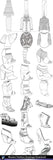 ★Women Fashion Drawings Download  V.1-Women Dresses,Tops,Skirts,Shoes Design Drawings - Architecture Autocad Blocks,CAD Details,CAD Drawings,3D Models,PSD,Vector,Sketchup Download