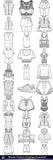 ★Women Fashion Drawings Download  V.2-Women Dresses,Tops,Skirts,Shoes Design Drawings - Architecture Autocad Blocks,CAD Details,CAD Drawings,3D Models,PSD,Vector,Sketchup Download