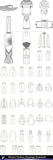 ★Women Fashion Drawings Download  V.2-Women Dresses,Tops,Skirts,Shoes Design Drawings - Architecture Autocad Blocks,CAD Details,CAD Drawings,3D Models,PSD,Vector,Sketchup Download