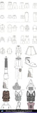 ★Women Fashion Drawings Download  V.2-Women Dresses,Tops,Skirts,Shoes Design Drawings - Architecture Autocad Blocks,CAD Details,CAD Drawings,3D Models,PSD,Vector,Sketchup Download