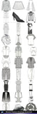 ★Women Fashion Drawings Download  V.5-Women Dresses,Tops,Skirts,Shoes Design Drawings - Architecture Autocad Blocks,CAD Details,CAD Drawings,3D Models,PSD,Vector,Sketchup Download