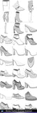 ★Women Fashion Drawings Download  V.6-Women Dresses,Tops,Skirts,Shoes Design Drawings - Architecture Autocad Blocks,CAD Details,CAD Drawings,3D Models,PSD,Vector,Sketchup Download