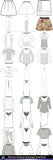 ★Women Fashion Drawings Download  V.6-Women Dresses,Tops,Skirts,Shoes Design Drawings - Architecture Autocad Blocks,CAD Details,CAD Drawings,3D Models,PSD,Vector,Sketchup Download