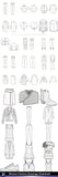 ★Women Fashion Drawings Download  V.6-Women Dresses,Tops,Skirts,Shoes Design Drawings - Architecture Autocad Blocks,CAD Details,CAD Drawings,3D Models,PSD,Vector,Sketchup Download