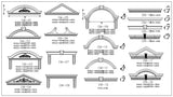 ★【Architectural Classical Element Autocad Blocks V.1】All kinds of architecture decorations CAD blocks Bundle - Architecture Autocad Blocks,CAD Details,CAD Drawings,3D Models,PSD,Vector,Sketchup Download