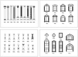 ★【Architectural Classical Element Autocad Blocks V.2】All kinds of architecture decorations CAD blocks Bundle - Architecture Autocad Blocks,CAD Details,CAD Drawings,3D Models,PSD,Vector,Sketchup Download