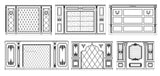 ★【Interior design Neoclassical wall design V2】All kinds of Neoclassical wall design CAD drawings Bundle - Architecture Autocad Blocks,CAD Details,CAD Drawings,3D Models,PSD,Vector,Sketchup Download