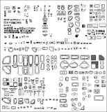★【Interior Design Autocad Blocks Collections V.3】All kinds of CAD Blocks Bundle - Architecture Autocad Blocks,CAD Details,CAD Drawings,3D Models,PSD,Vector,Sketchup Download
