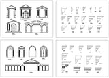 ★【Architectural Classical Element Autocad Blocks V.2】All kinds of architecture decorations CAD blocks Bundle - Architecture Autocad Blocks,CAD Details,CAD Drawings,3D Models,PSD,Vector,Sketchup Download