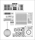 ★【State lighting sound system Autocad Blocks Collections】All kinds of State lighting CAD Drawings - Architecture Autocad Blocks,CAD Details,CAD Drawings,3D Models,PSD,Vector,Sketchup Download