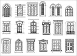 ★【Architectural Classical Element Autocad Blocks V.1】All kinds of architecture decorations CAD blocks Bundle - Architecture Autocad Blocks,CAD Details,CAD Drawings,3D Models,PSD,Vector,Sketchup Download