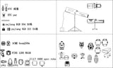 ★【State lighting sound system Autocad Blocks Collections】All kinds of State lighting CAD Drawings - Architecture Autocad Blocks,CAD Details,CAD Drawings,3D Models,PSD,Vector,Sketchup Download