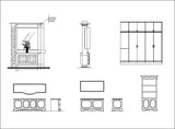 ★【Cabinet Autocad Blocks,elevation,details Collections】All kinds of Cabinet Design CAD Drawings - Architecture Autocad Blocks,CAD Details,CAD Drawings,3D Models,PSD,Vector,Sketchup Download