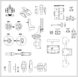 ★【Various of Lighting hardware Autocad Blocks】-All kinds of Lighting Autocad Blocks Collection - Architecture Autocad Blocks,CAD Details,CAD Drawings,3D Models,PSD,Vector,Sketchup Download